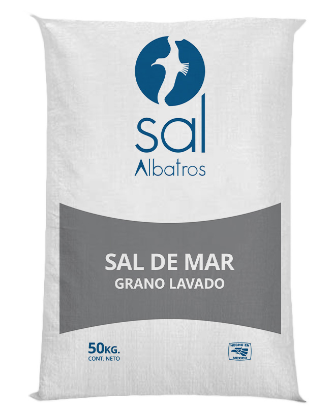 Saco Sal Grano Lavado